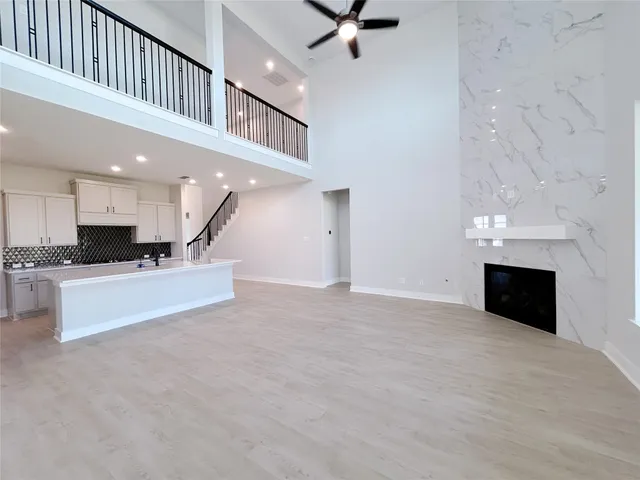 a view of an entryway with a window