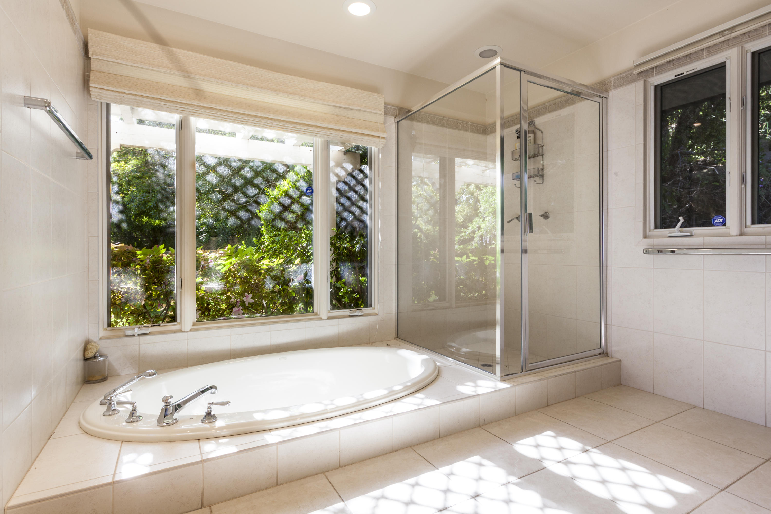 1568 Franceschi Road Santa Barbara, CA 93103 - Photo 8 of 16 a bathroom with a tub and a window