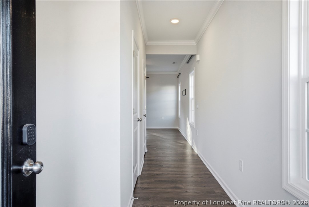 106 Knotts Berry Road Bunnlevel, NC 28323 - Photo 5 of 50 a view of a hallway with wooden floor