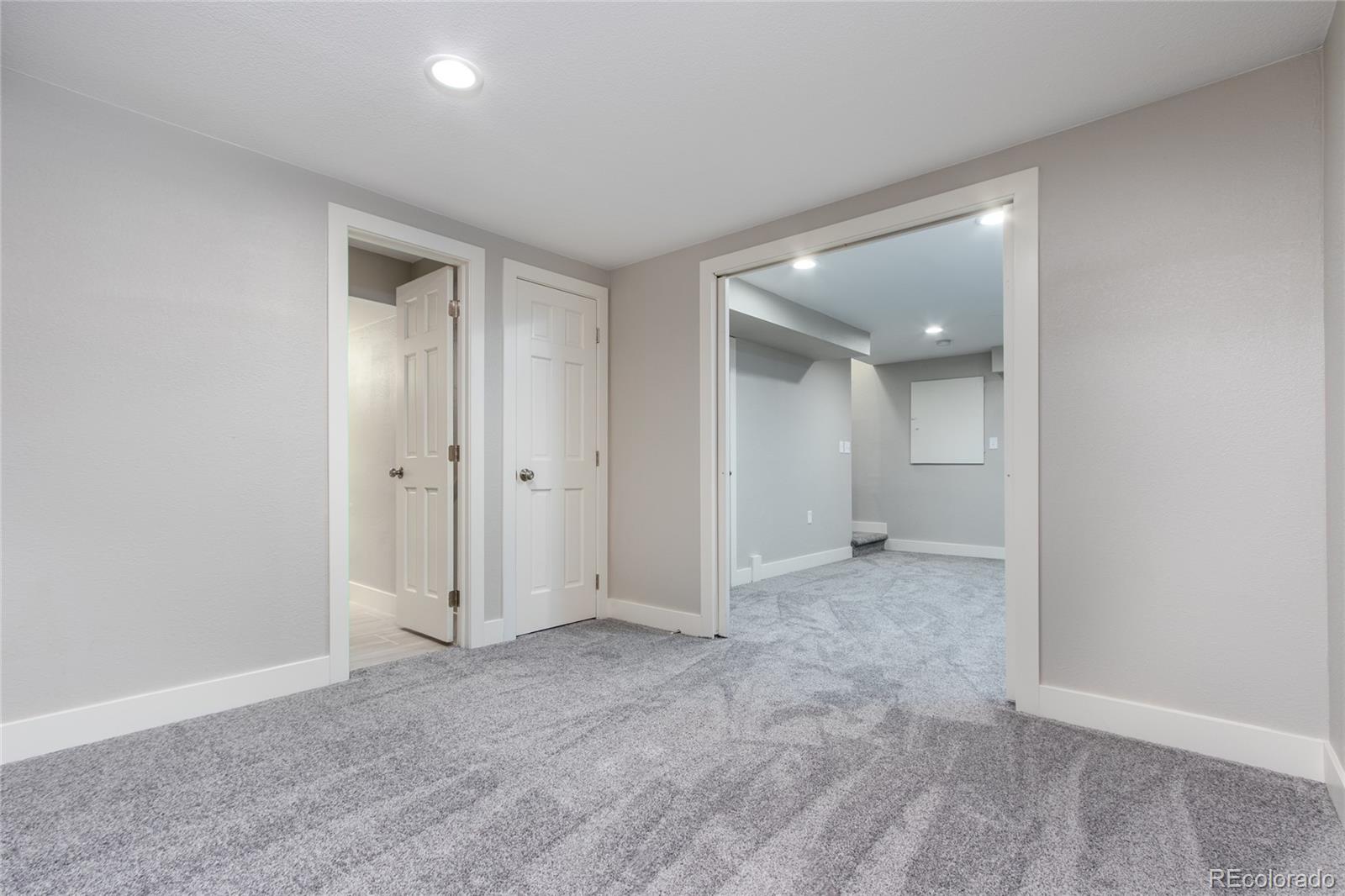 2505 Spring Hill Court Highlands Ranch, CO 80129 - Photo 21 of 40 wooden floor and closet in a room