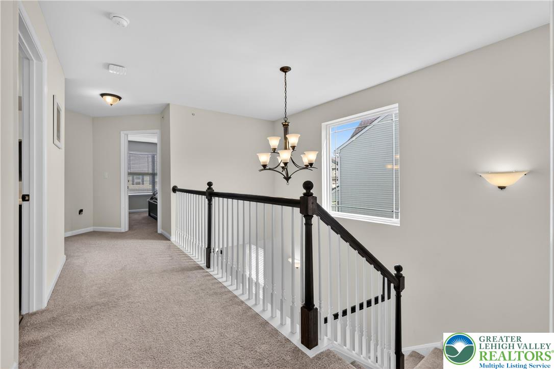 3973 Mink Road Emmaus, PA 18049 - Photo 24 of 45 a view of a hallway view with stairs