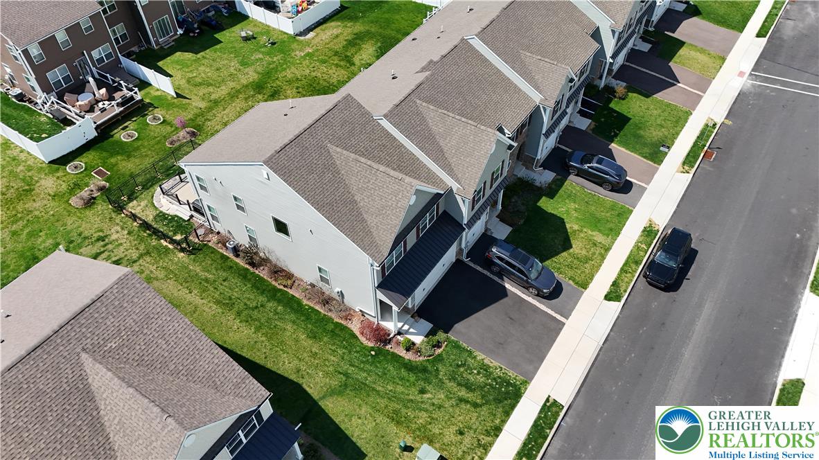 3973 Mink Road Emmaus, PA 18049 - Photo 9 of 45 an aerial view of a house with a garden