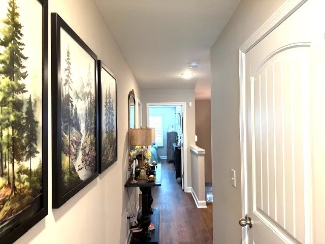 a view of a city from a balcony