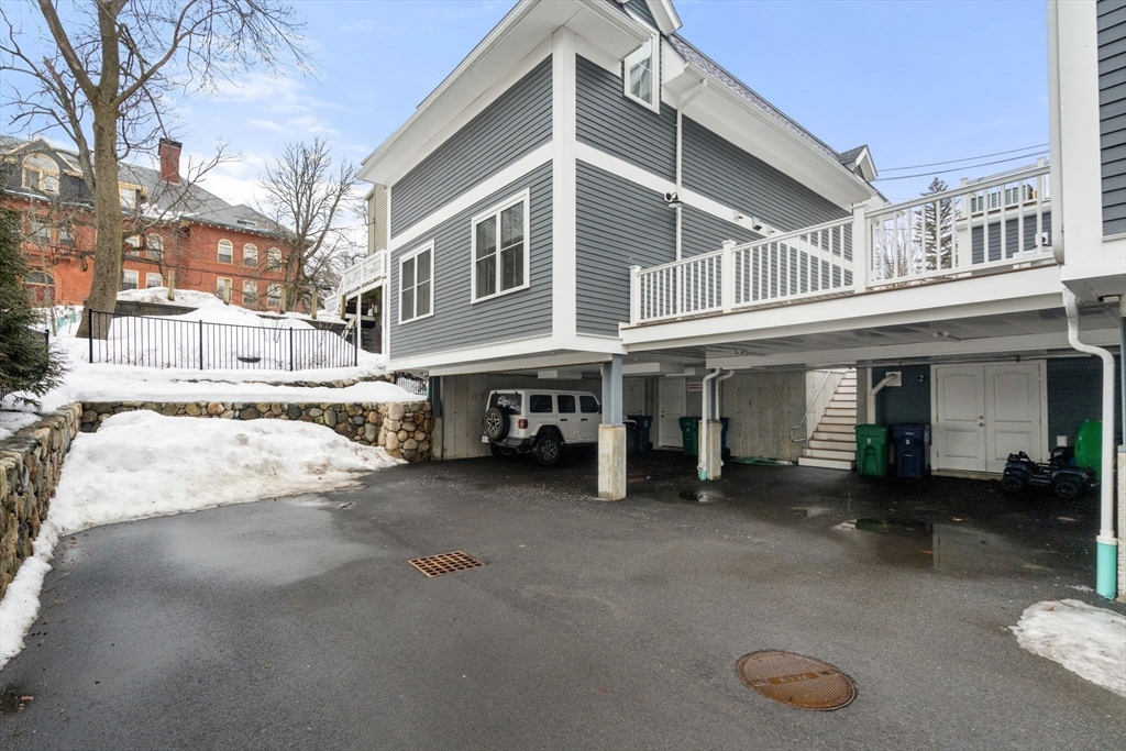 68 Chestnut Street, Unit 6 Newton, MA 02465 - Photo 20 of 22 a view of a car park in front of house