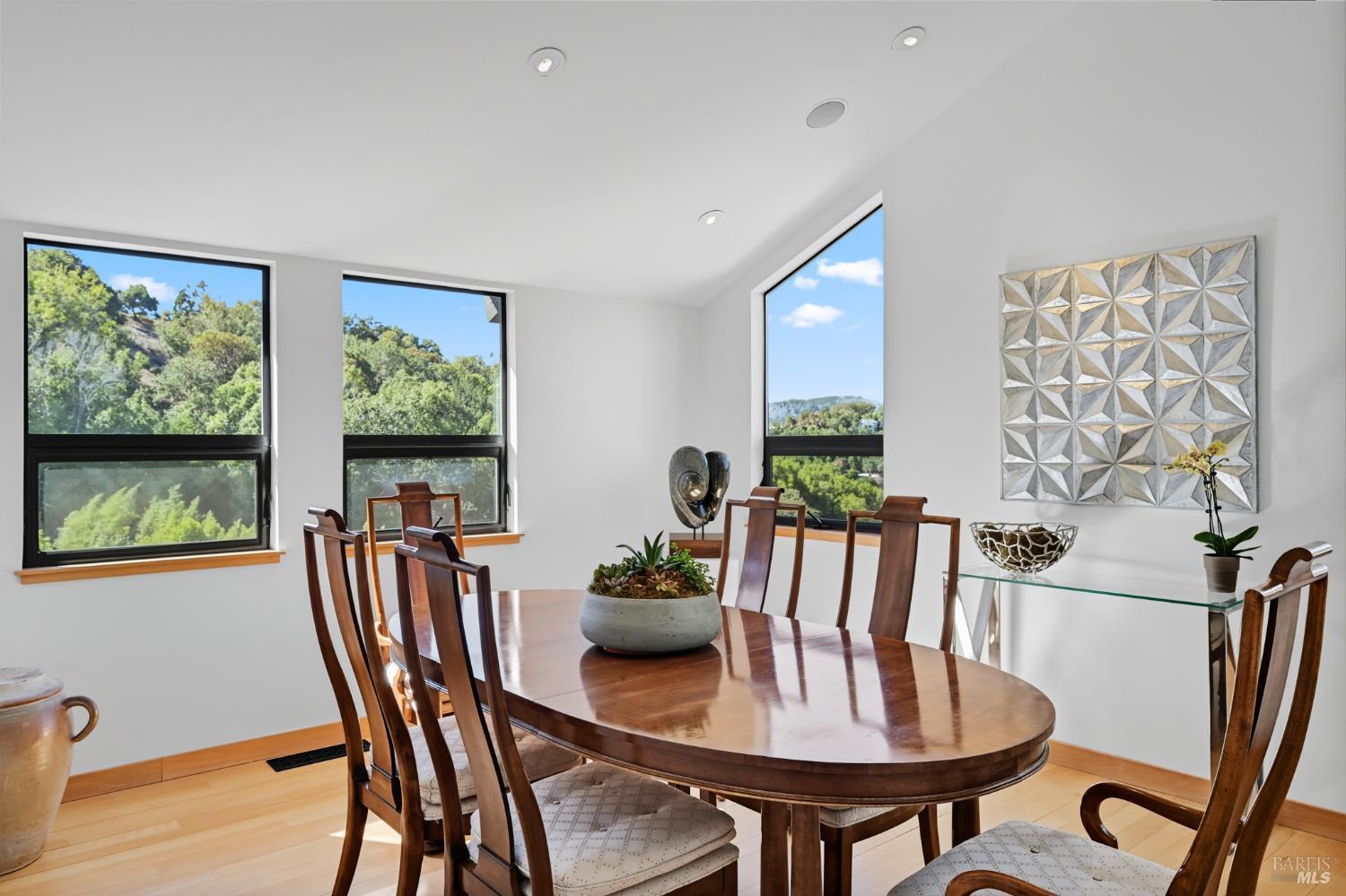 103 Holstein Road San Anselmo, CA 94960 - Photo 15 of 66 a view of a dining room with furniture window and outside view