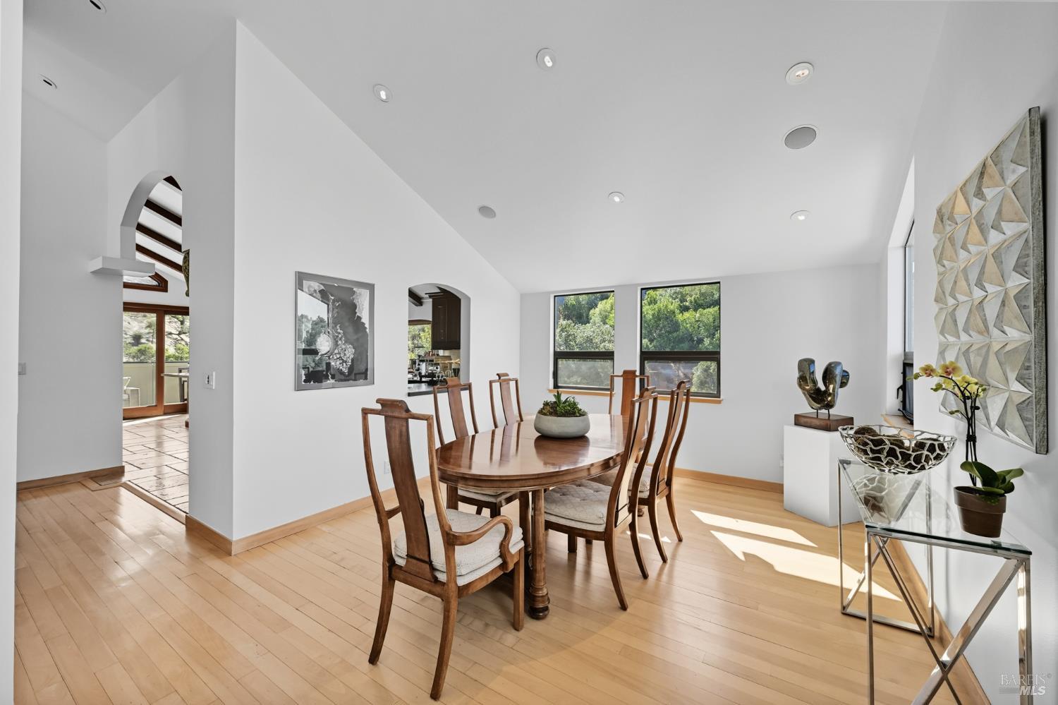 103 Holstein Road San Anselmo, CA 94960 - Photo 16 of 66 a dining room with furniture and wooden floor
