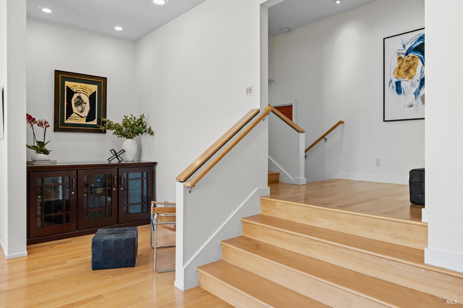 103 Holstein Road San Anselmo, CA 94960 - Photo 28 of 66 a view of entryway and hall with wooden floor