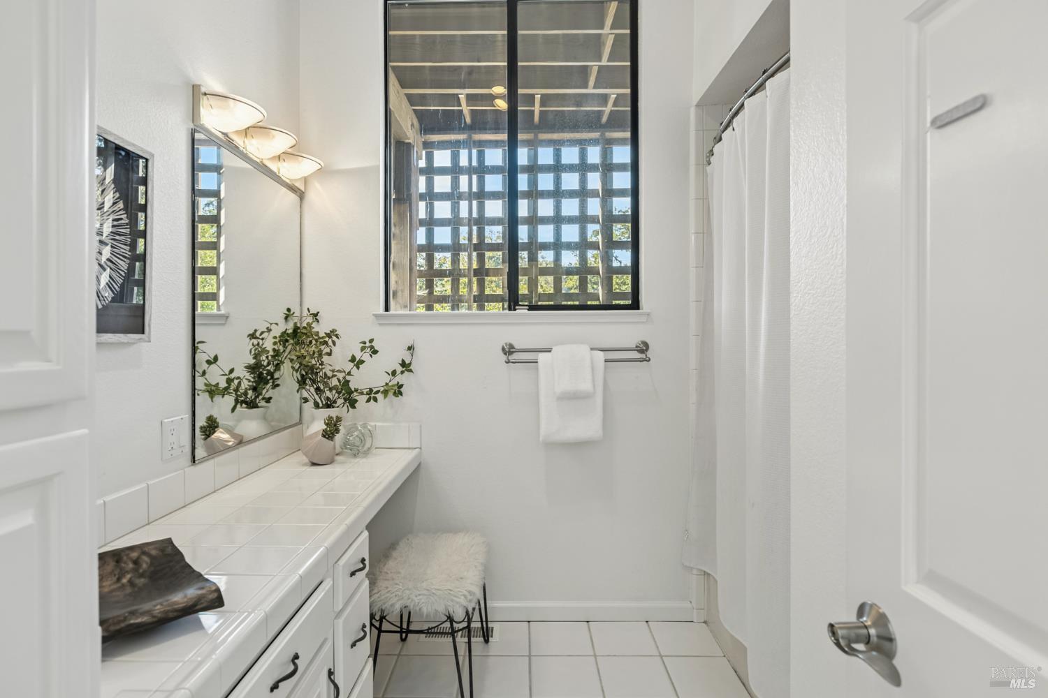 103 Holstein Road San Anselmo, CA 94960 - Photo 53 of 66 a bathroom with a sink and a shower