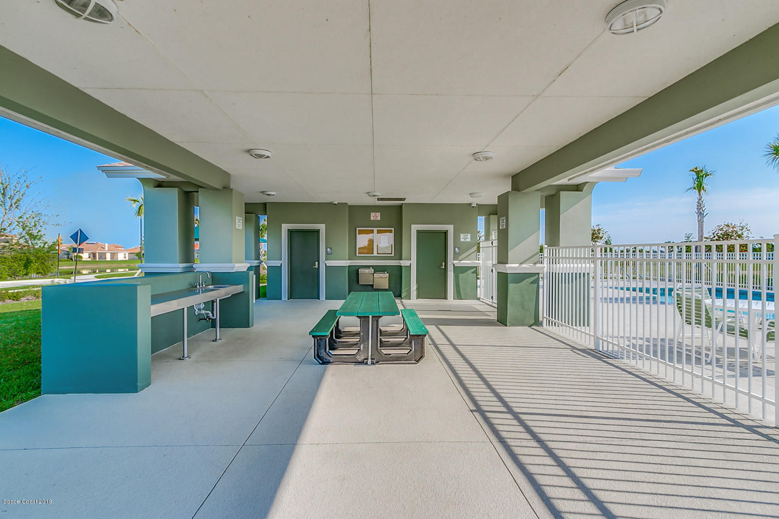 3225 Sedge Drive Rockledge, FL 32955 - Photo 32 of 35 a view of a chairs and table in a balcony