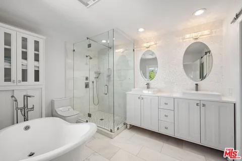 a view of a balcony with city view