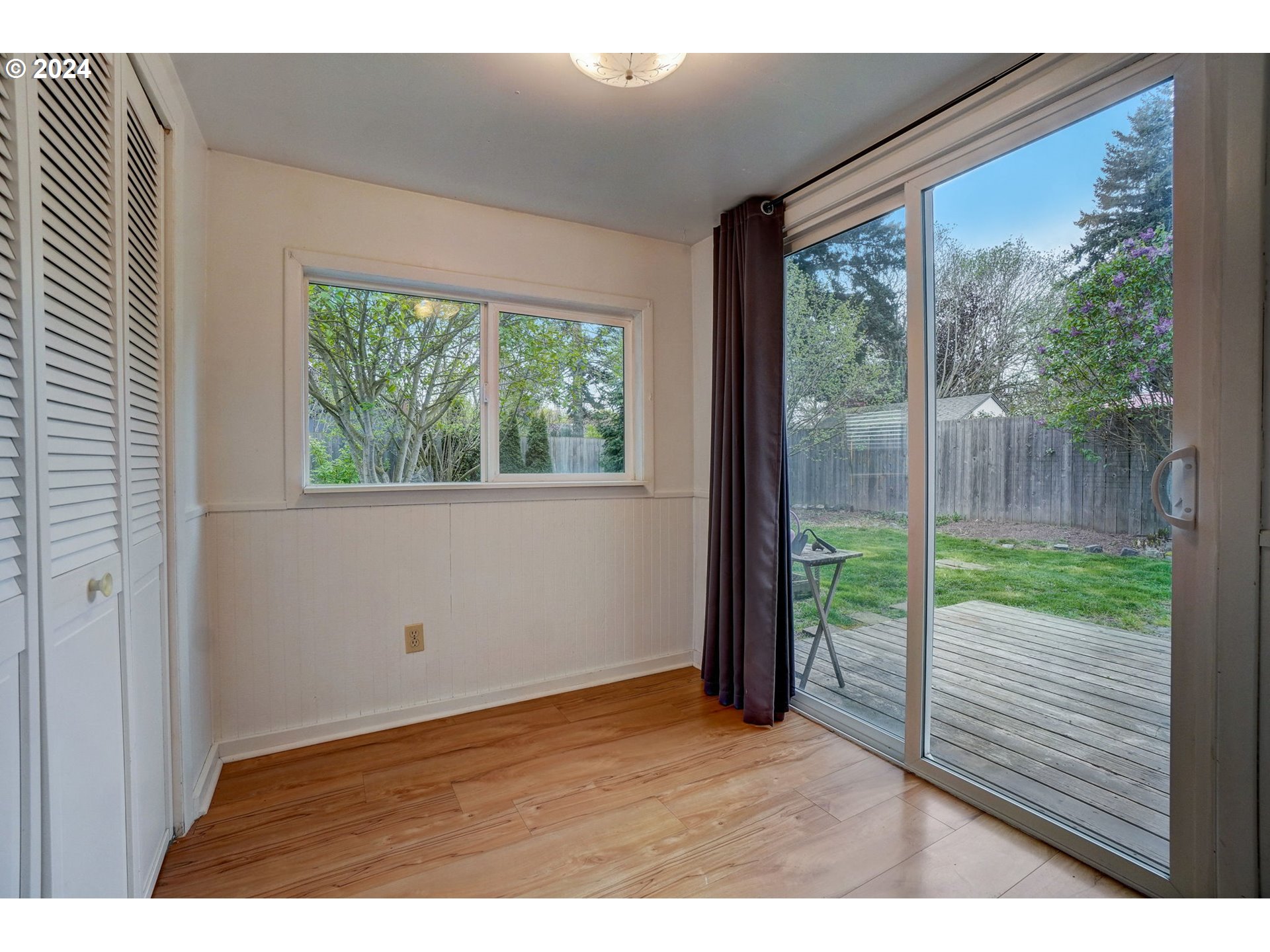 1248 North Watts Street Portland, OR 97217 - Photo 21 of 36 a view of an empty room and wooden floor