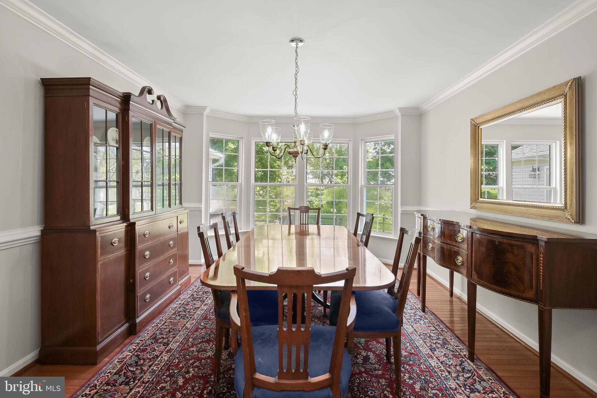 4374 Columbia Road Ellicott City, MD 21042 - Photo 11 of 73 Dining Room | Hardwood Floors