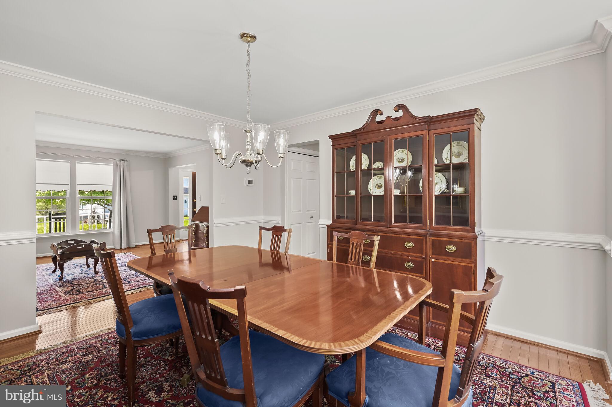 4374 Columbia Road Ellicott City, MD 21042 - Photo 12 of 73 Dining Room | Hardwood Floors