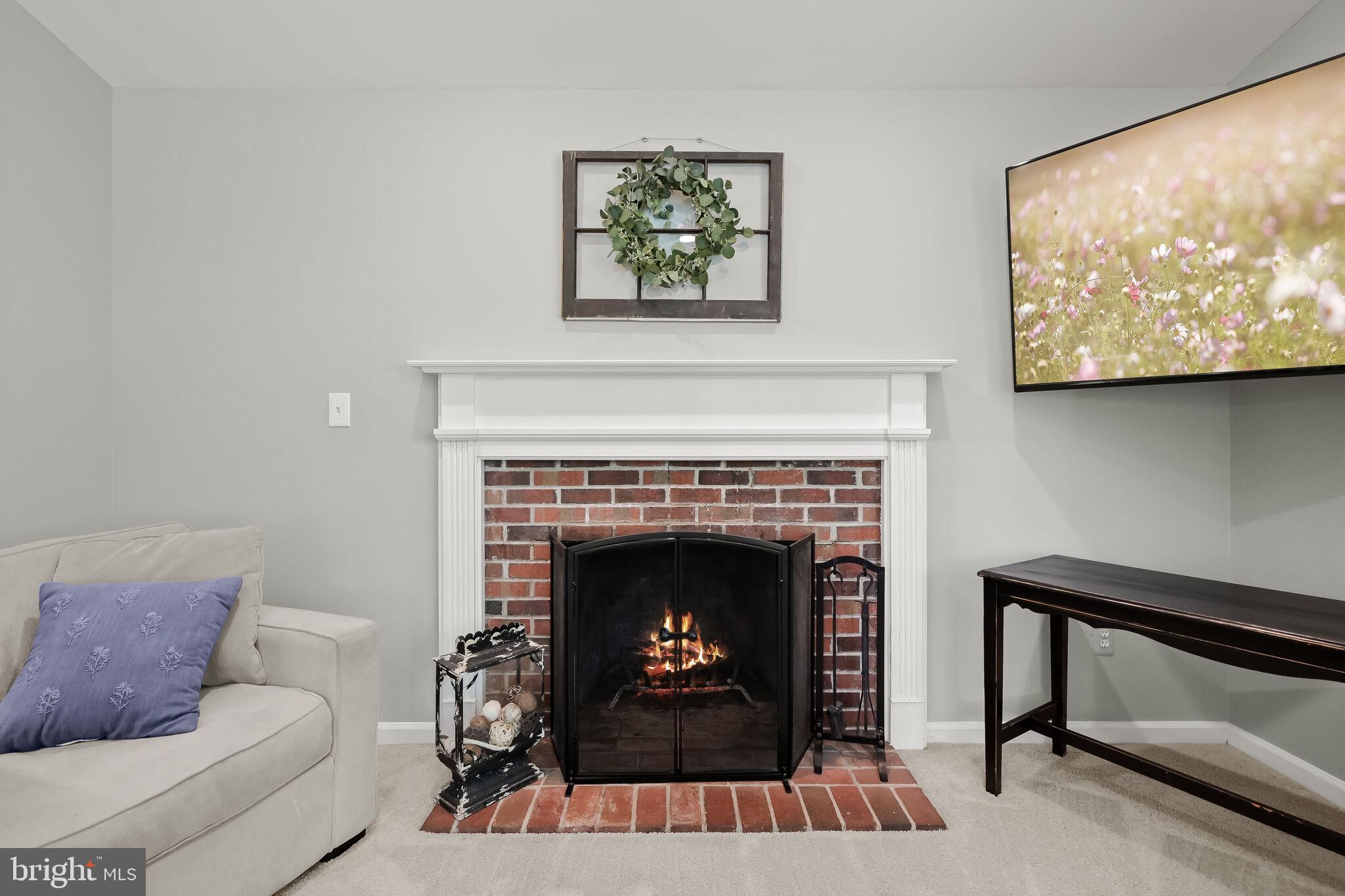 4374 Columbia Road Ellicott City, MD 21042 - Photo 22 of 73 Family Room | Cathedral Ceilings | Fireplace