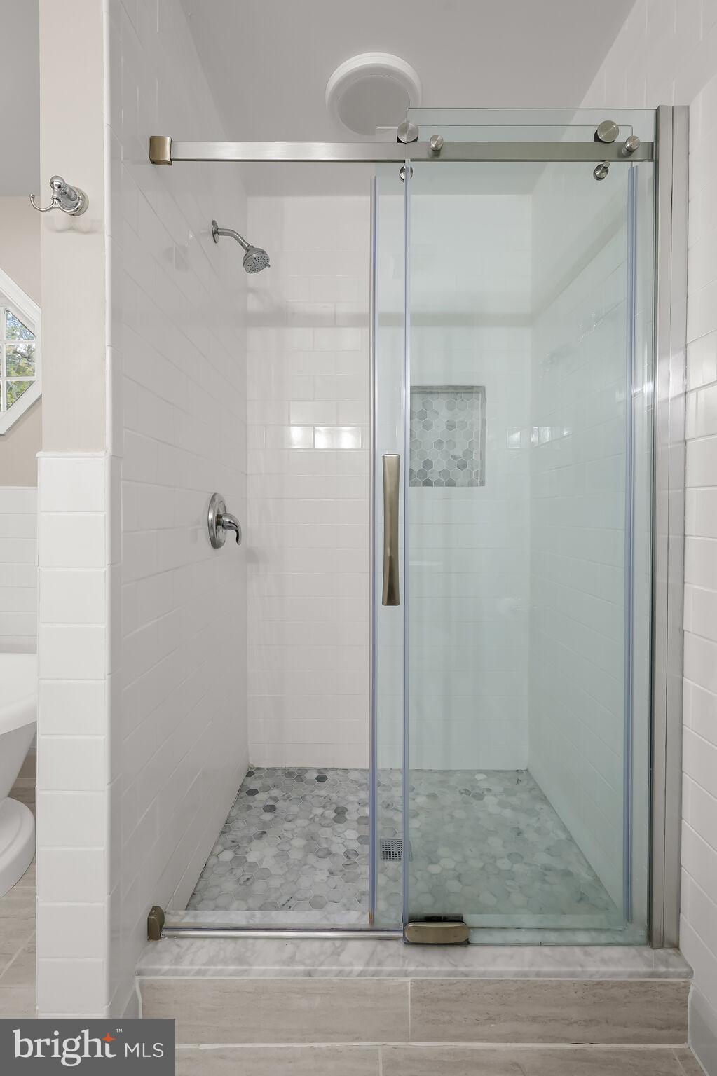 4374 Columbia Road Ellicott City, MD 21042 - Photo 31 of 73 Glass Enclosed Shower
