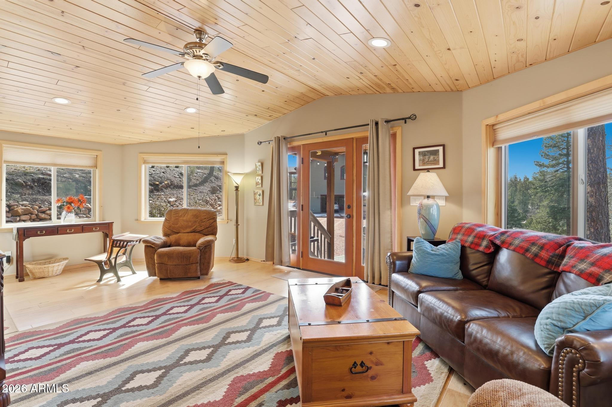 396 Leisure Lane Payson, AZ 85541 - Photo 8 of 61 a living room with furniture and a large window