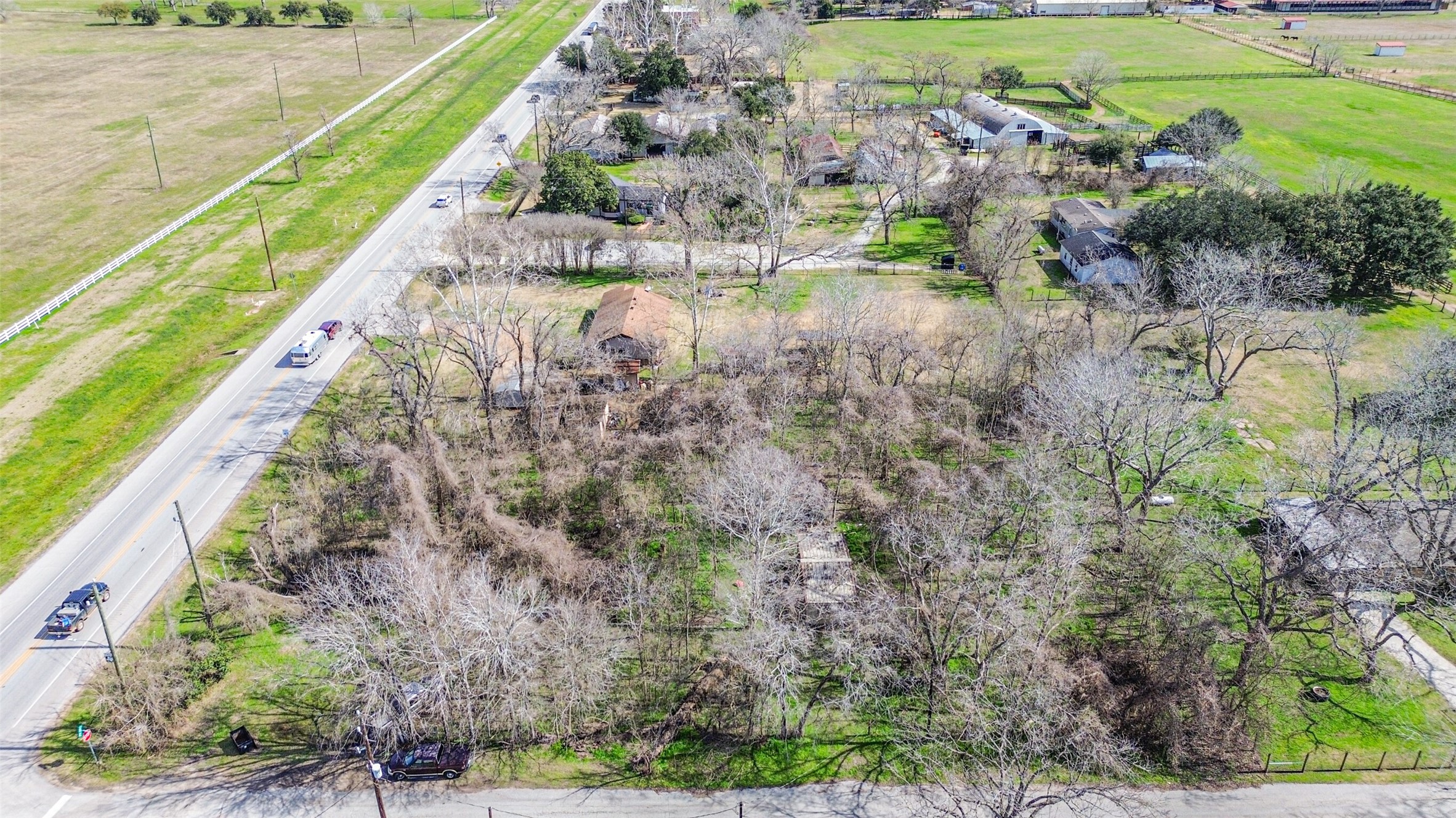 35143 Farm To Market 1093 Simonton, TX 77485 - Photo 6 of 15 a view of a yard with plants