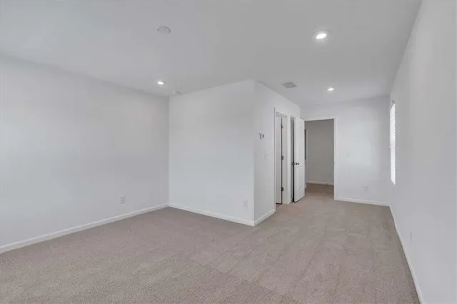 a view of empty room