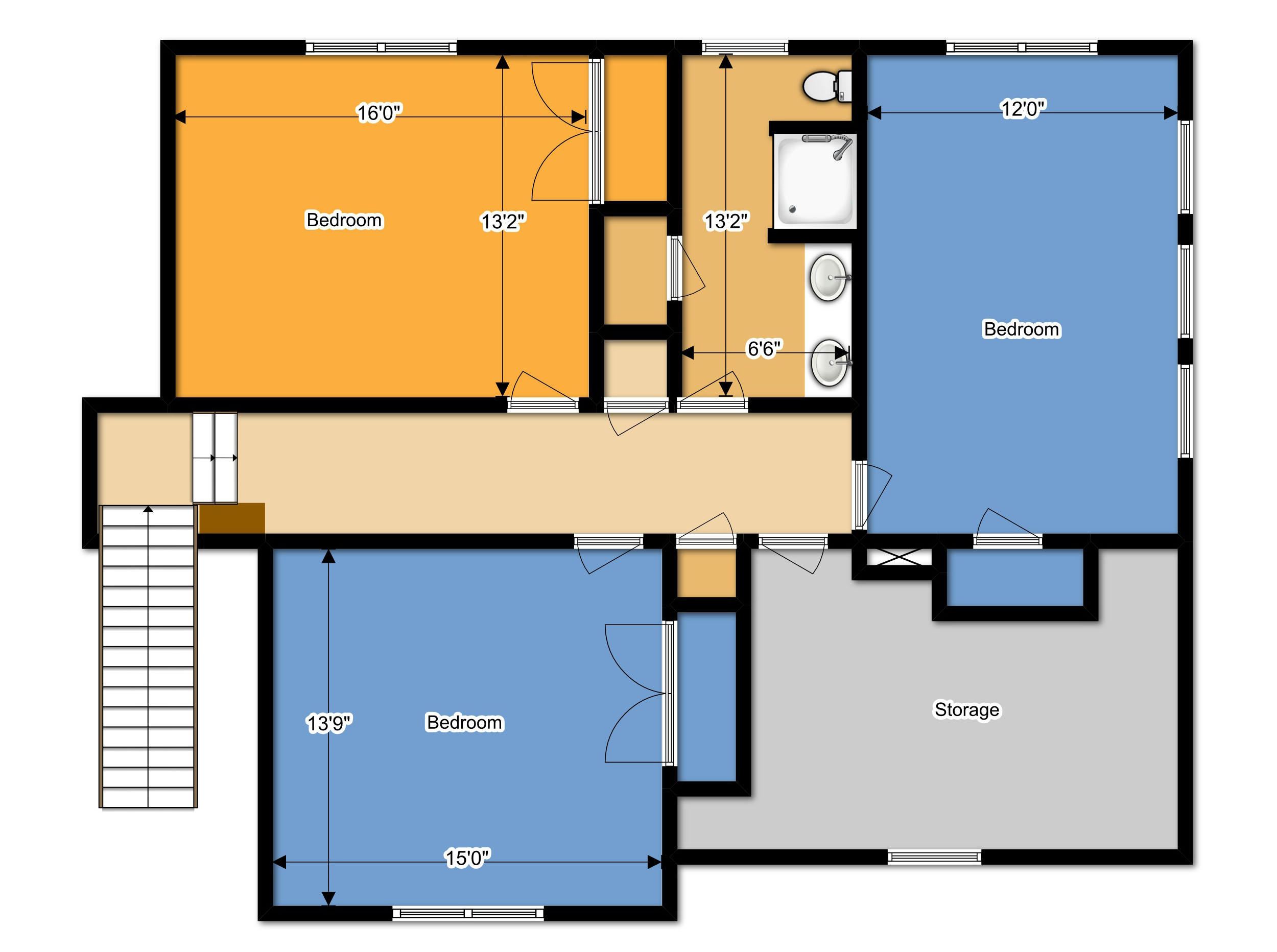 3436 Brymoor Road Southwest Roanoke, VA 24018 - Photo 49 of 54 upper level