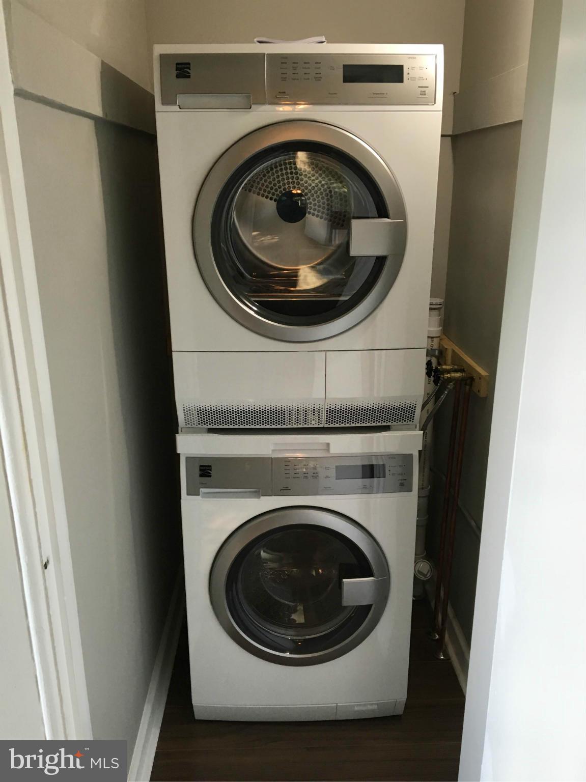 39 Ridge Road, Unit C Greenbelt, MD 20770 - Photo 15 of 22 a utility room with dryer and washer