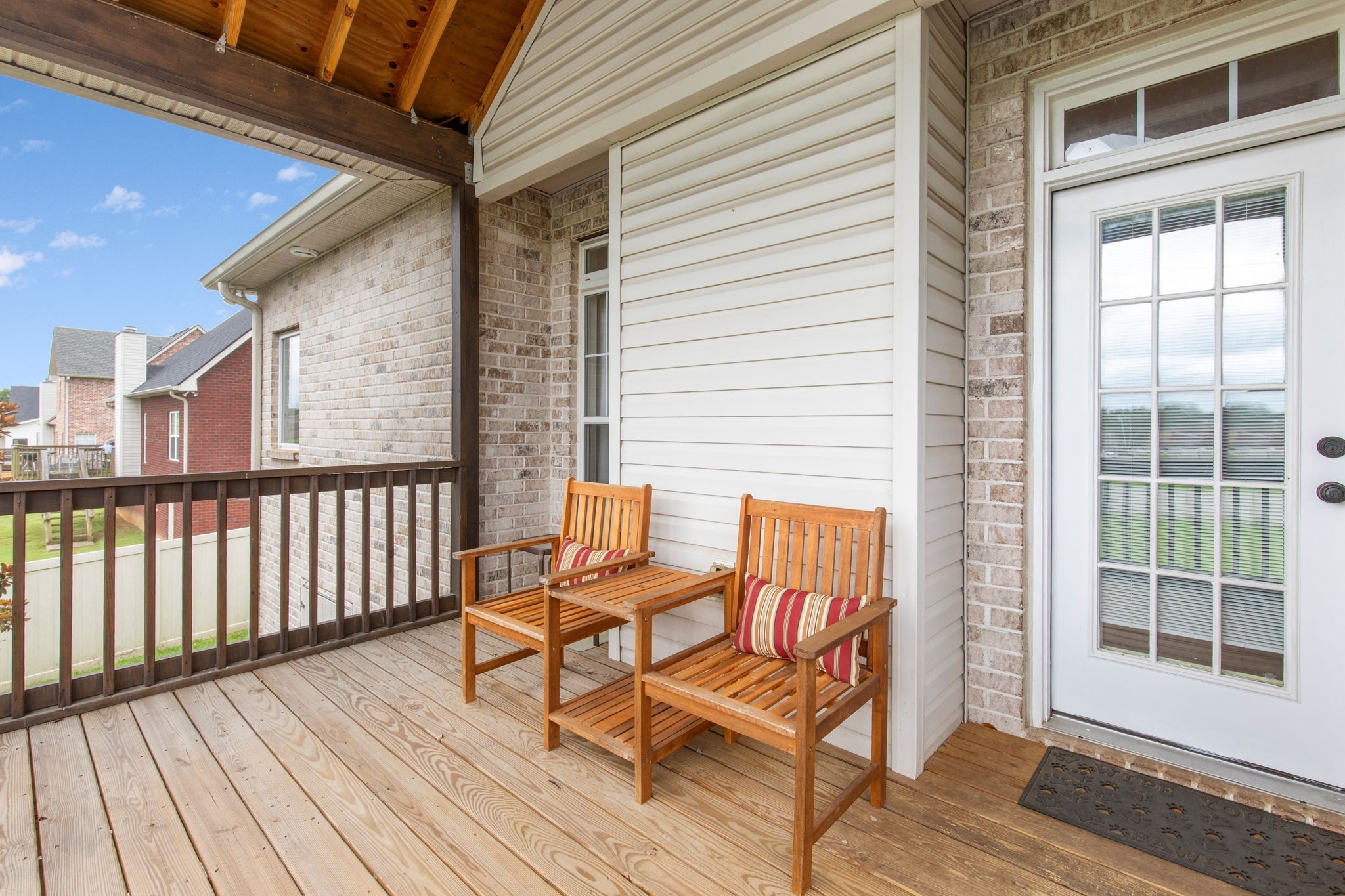 1008 Rhett Place Lebanon, TN 37087 - Photo 27 of 35 a view of a wooden chairs on the deck