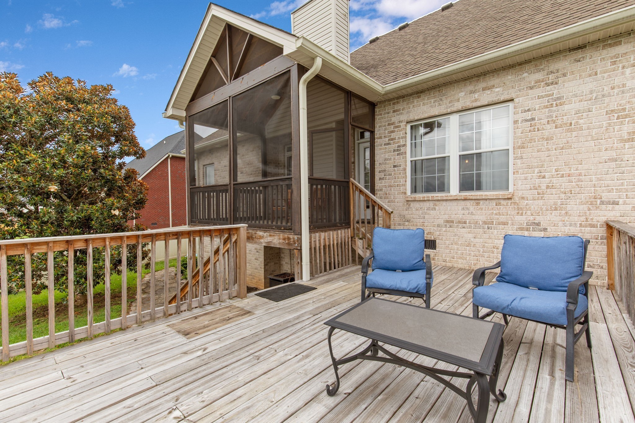 1008 Rhett Place Lebanon, TN 37087 - Photo 28 of 35 a balcony with wooden floor and furniture
