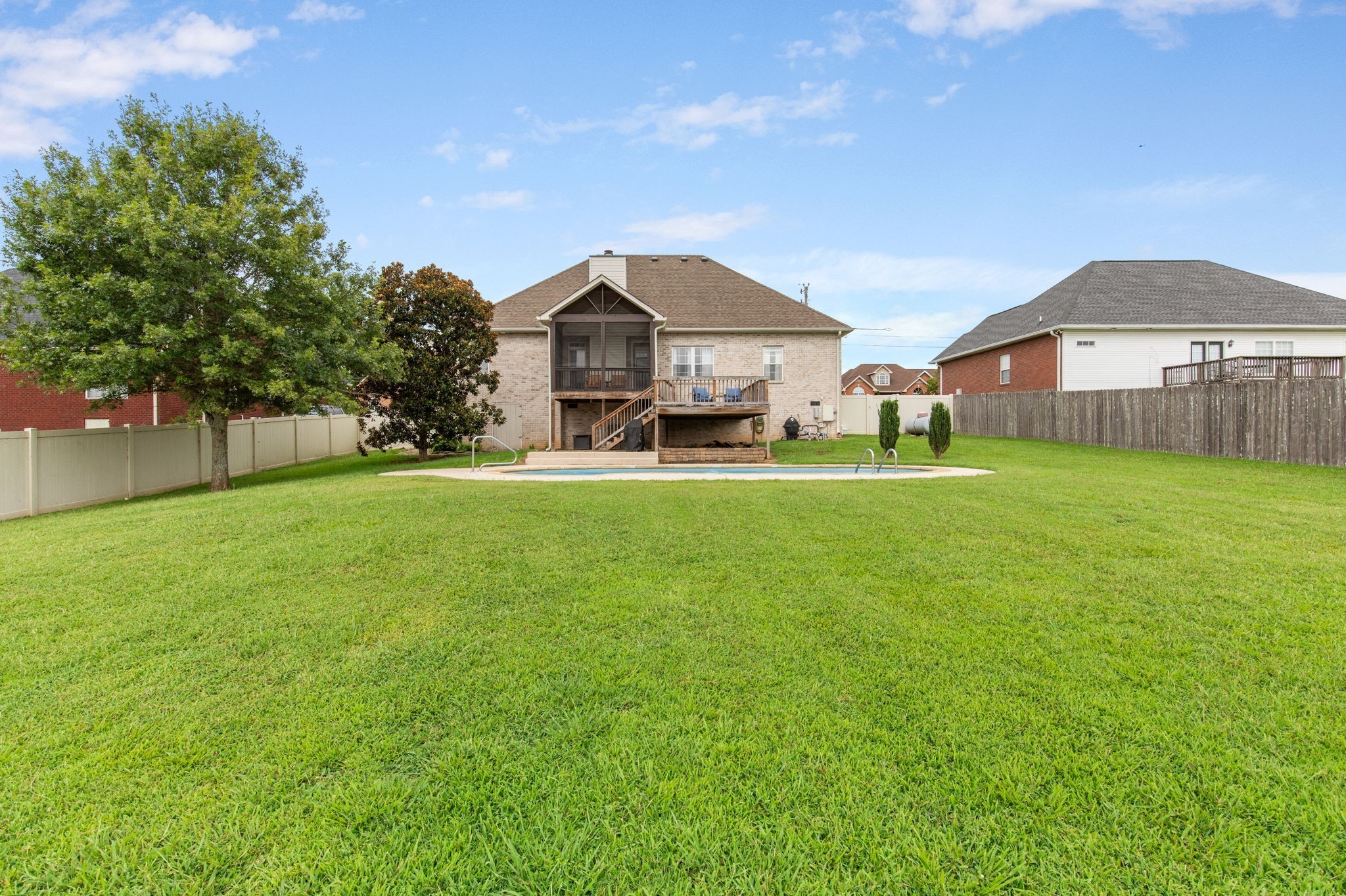 1008 Rhett Place Lebanon, TN 37087 - Photo 33 of 35 a front view of a house with a yard and trees