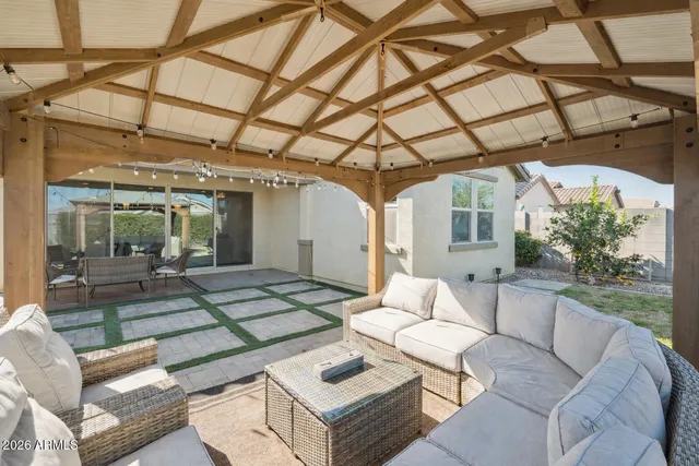 a view of sitting area in the balcony