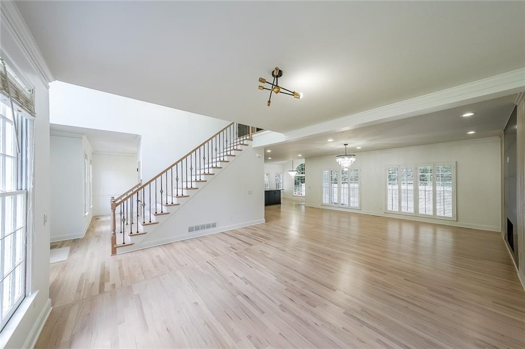 2130 Federal Road Roswell, GA 30075 - Photo 7 of 34 wooden floor in an empty room with a window