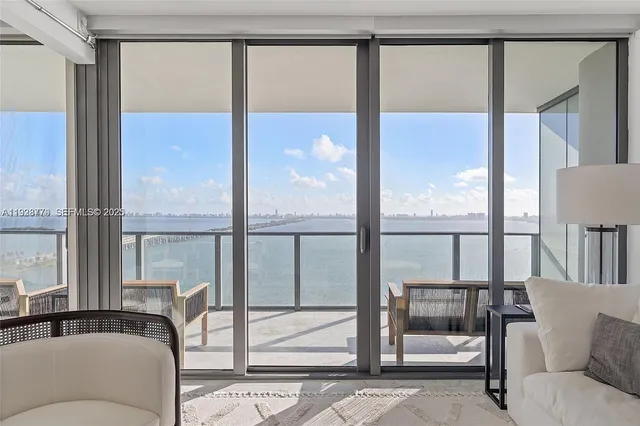 a view of balcony with chairs