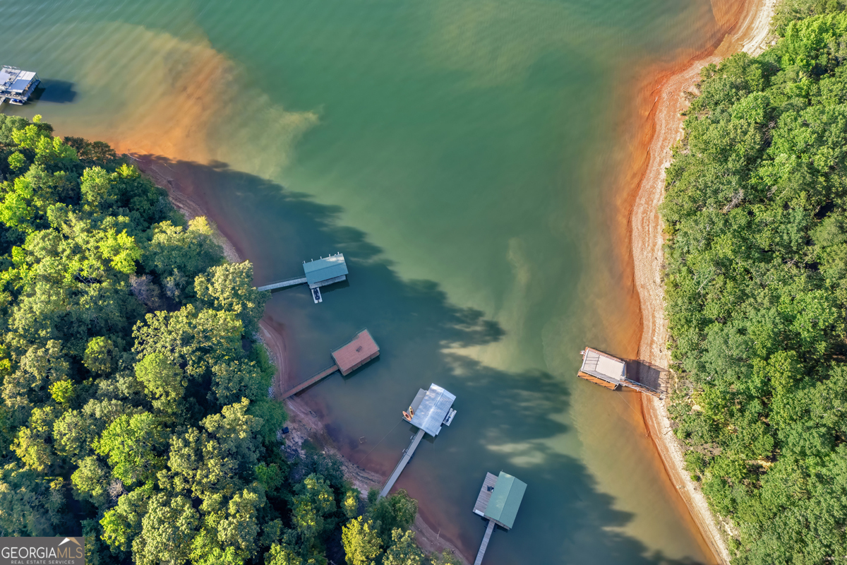 122 Hodges Lane Hartwell, GA 30643 - Photo 8 of 37 an aerial view of a house a yard and a garden