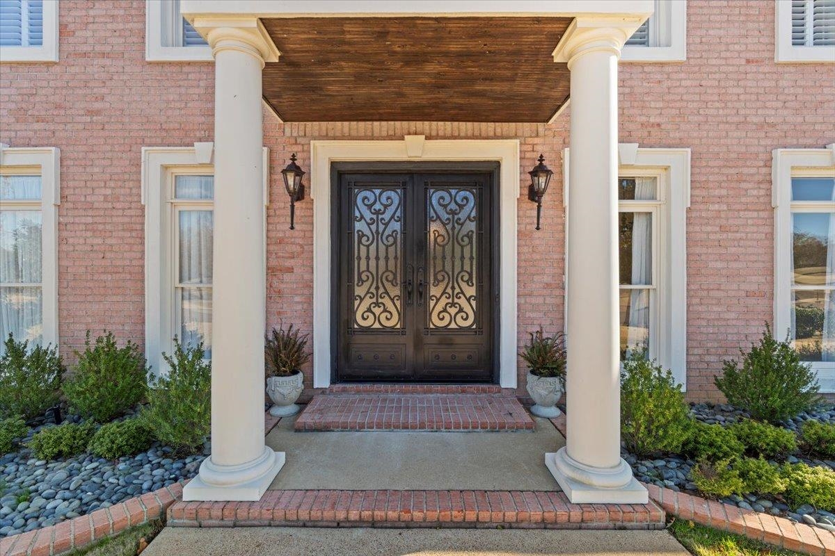 170 Jamerson Farm Road Collierville, TN 38017 - Photo 4 of 40 View of exterior entry featuring french doors