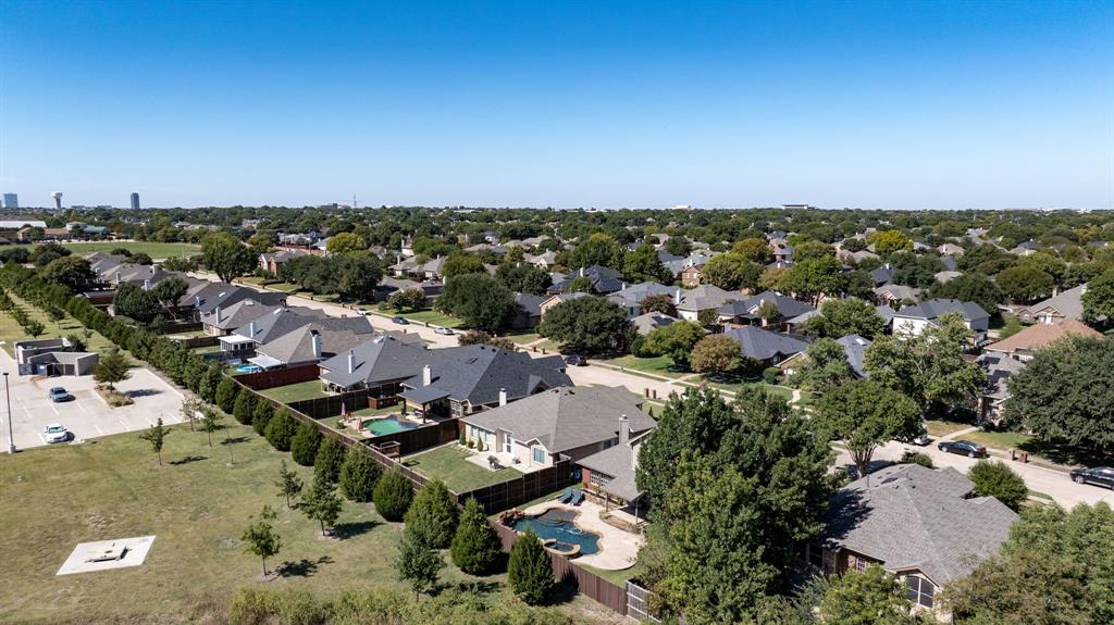 10903 Robincreek Lane Frisco, TX 75035 - Photo 16 of 17 an aerial view of a houses with city view