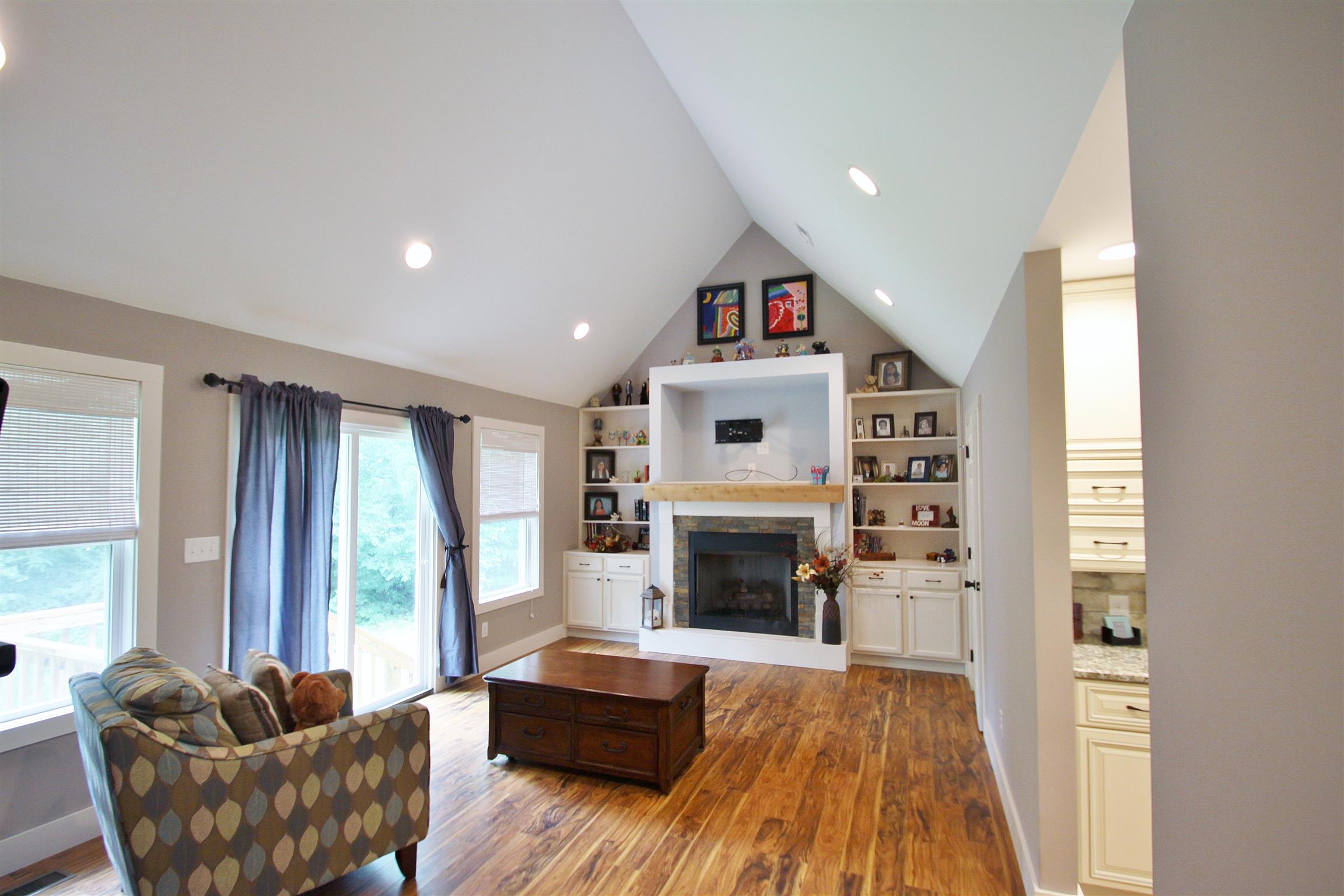 54 Snow Tree Bend Manchester, TN 37355 - Photo 4 of 16 a living room with furniture and a fireplace