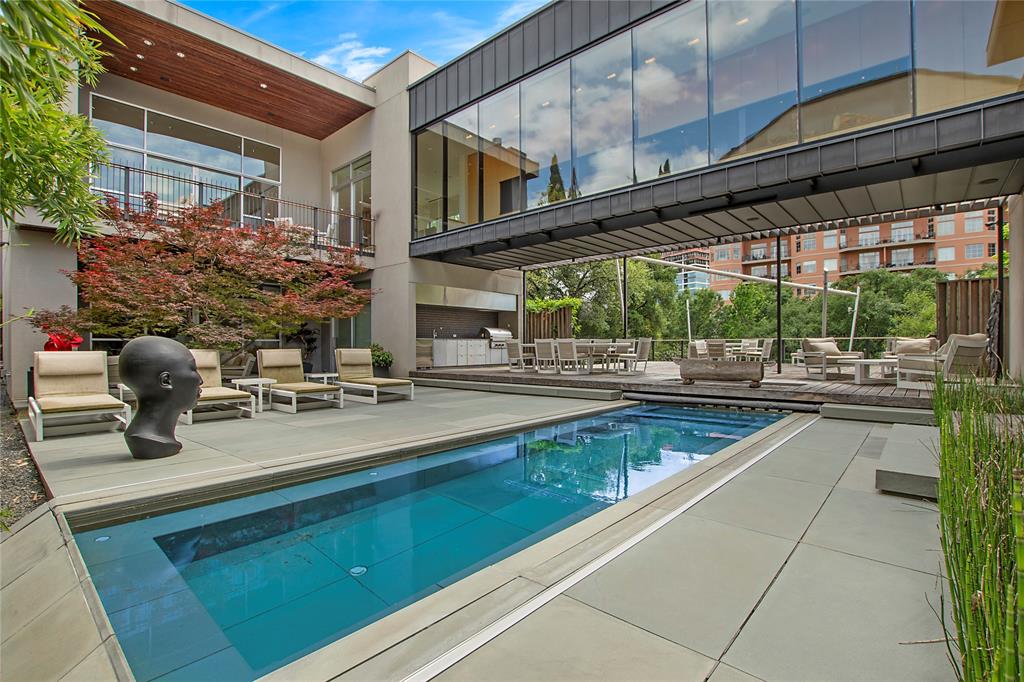 a view of a kitchen with a sitting area