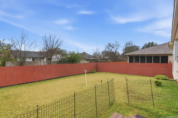 a view of an outdoor space and yard