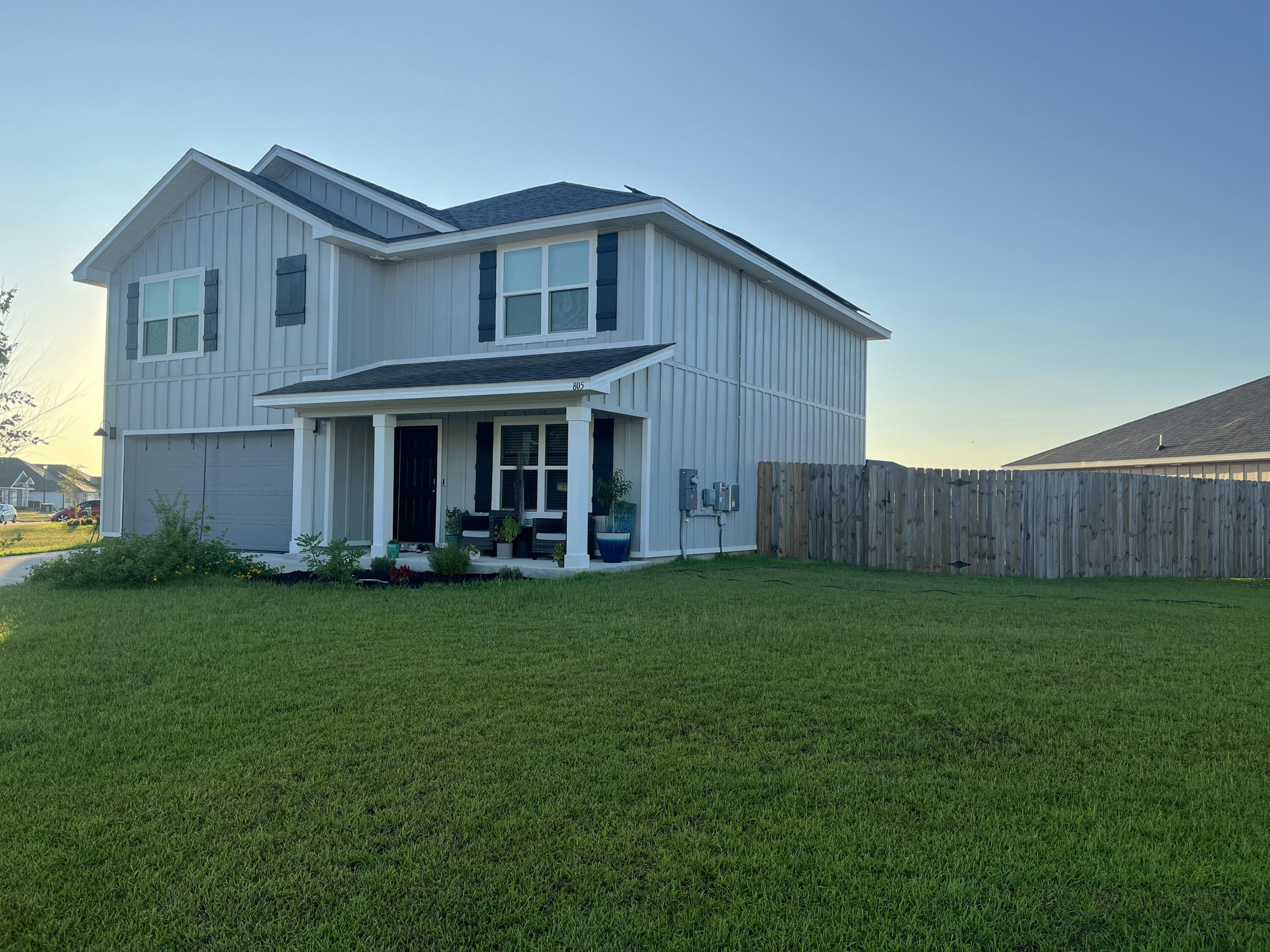 805 Otto Loop Crestview, FL 32539 - Photo 32 of 32 a view of a yard in front of house