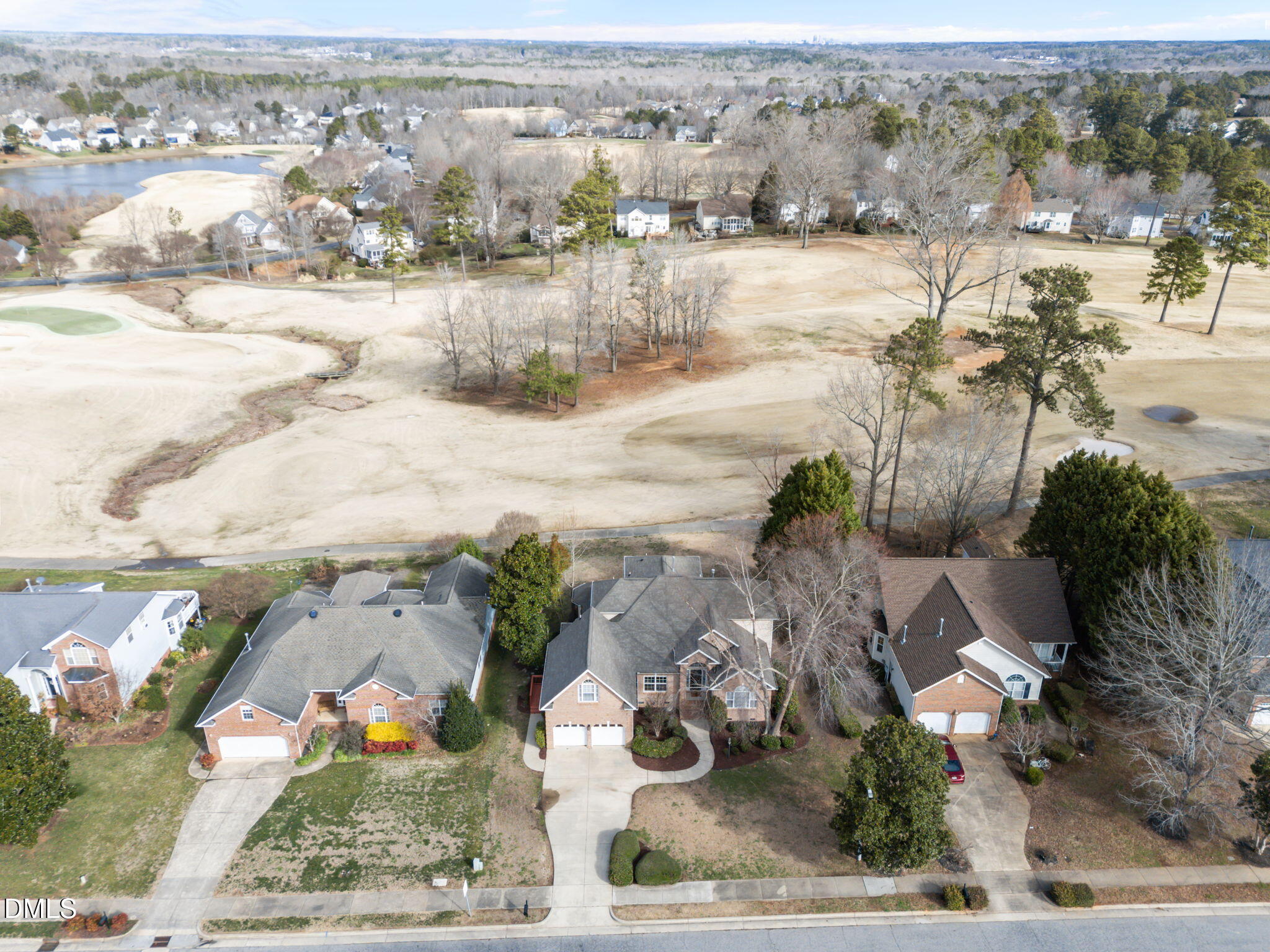 450 Seastone Street Raleigh, NC 27603 - Photo 33 of 47 an aerial view of residential houses with outdoor space