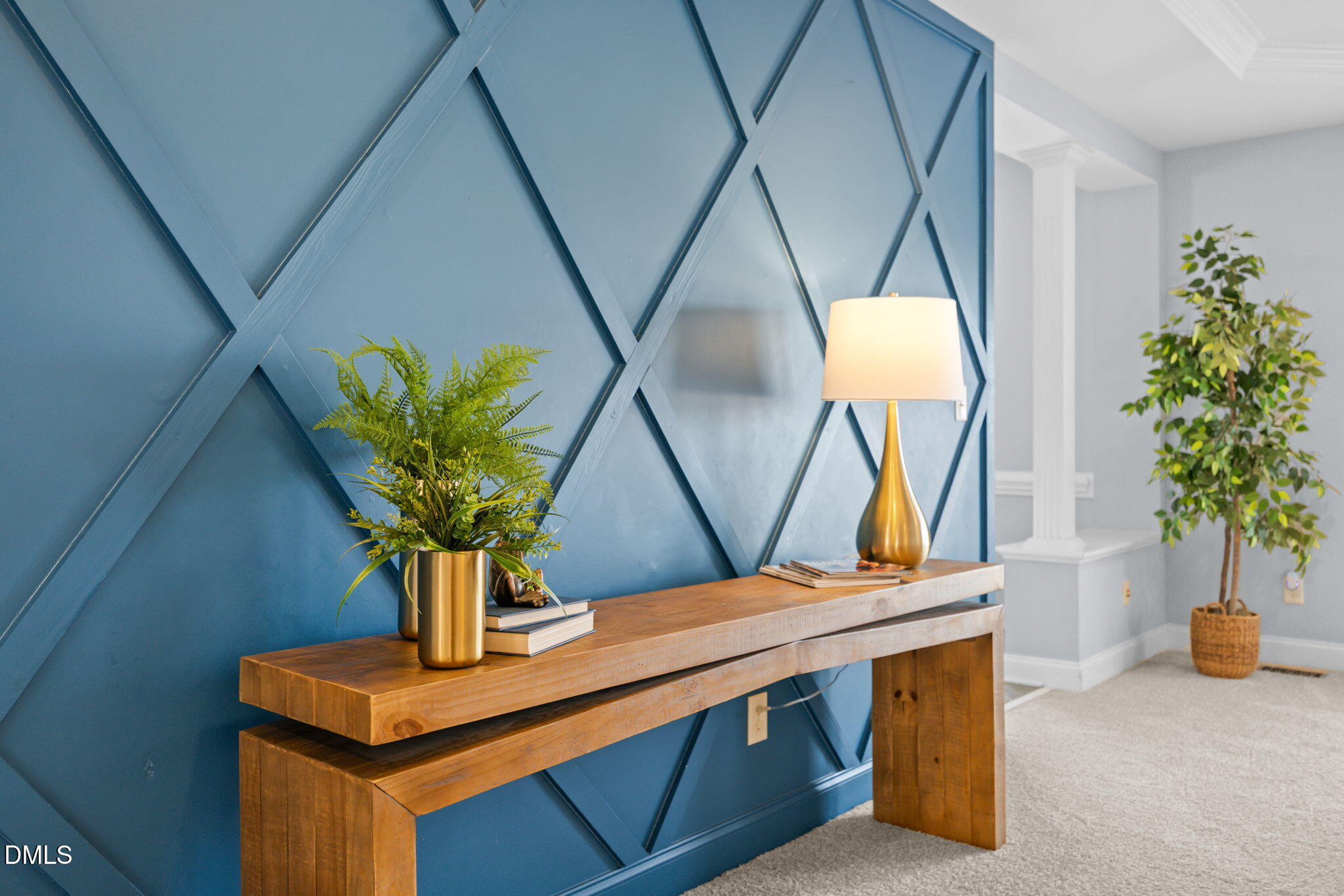 450 Seastone Street Raleigh, NC 27603 - Photo 4 of 47 a view of living room with furniture and flowers