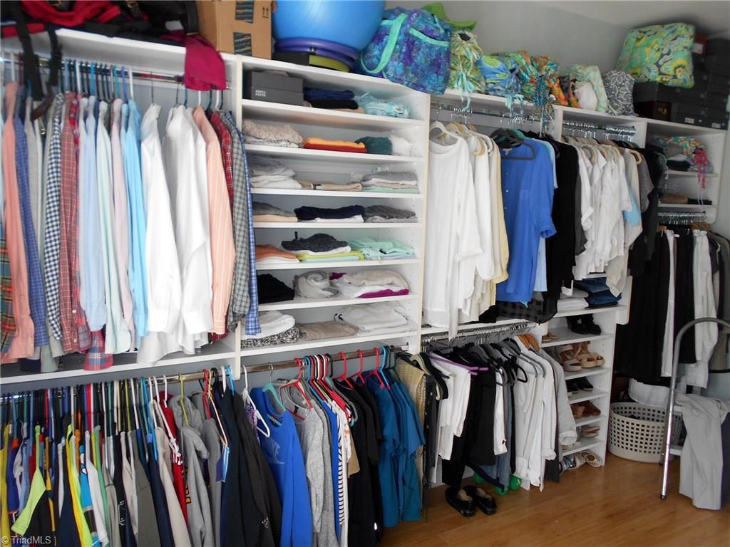 5044 Bennington Way High Point, NC 27262 - Photo 17 of 28 Large walk in closet in master