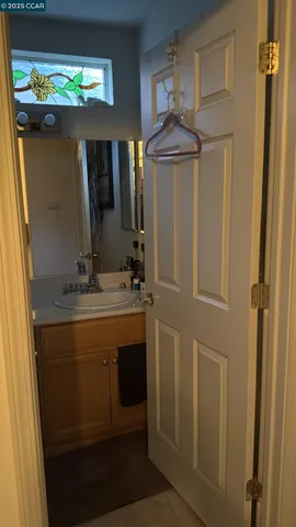 a couple of cars parked in a room