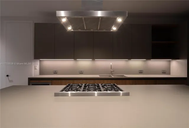 a close view of stove top oven