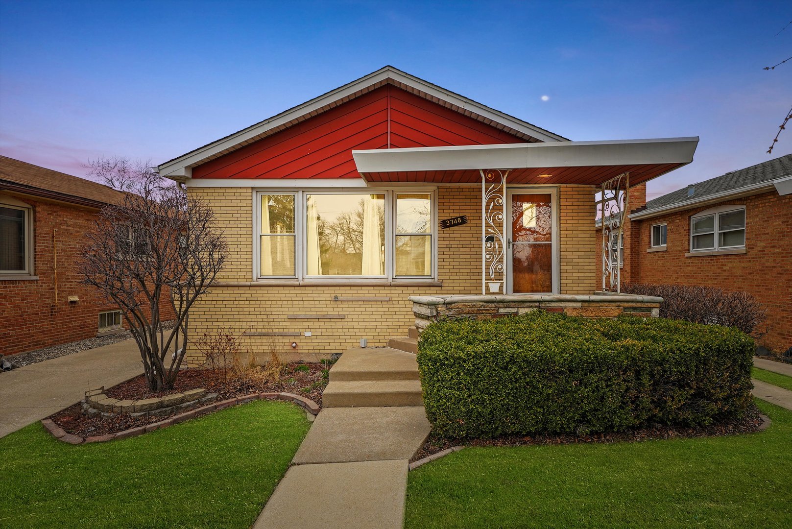 3748 West 115th Street Chicago, IL 60655 - Photo 1 of 2 a front view of a house with a yard