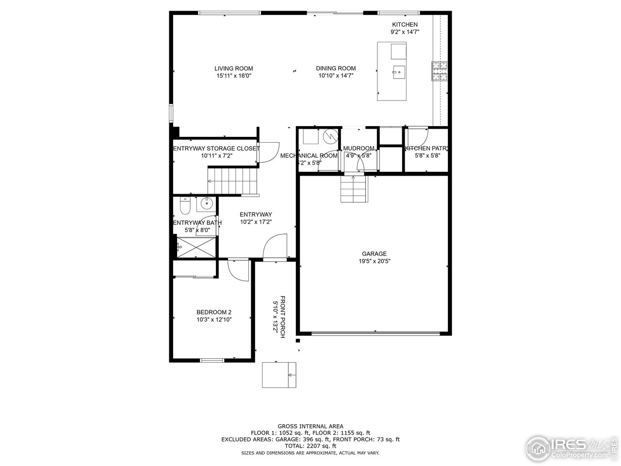 531 Ranchhand Drive Berthoud, CO 80513 - Photo 32 of 34 a picture of a bench in front of a wall