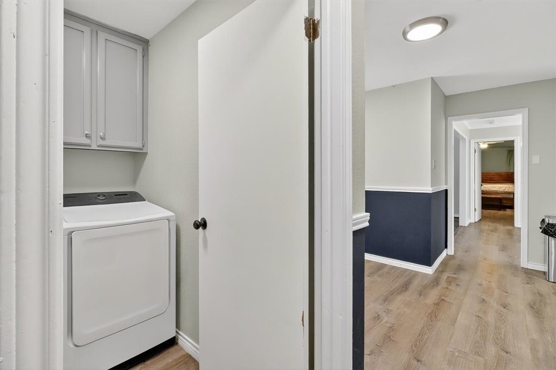 5410 Fox Run Drive Corpus Christi, TX 78413 - Photo 17 of 40 a view of hallway with washer and dryer