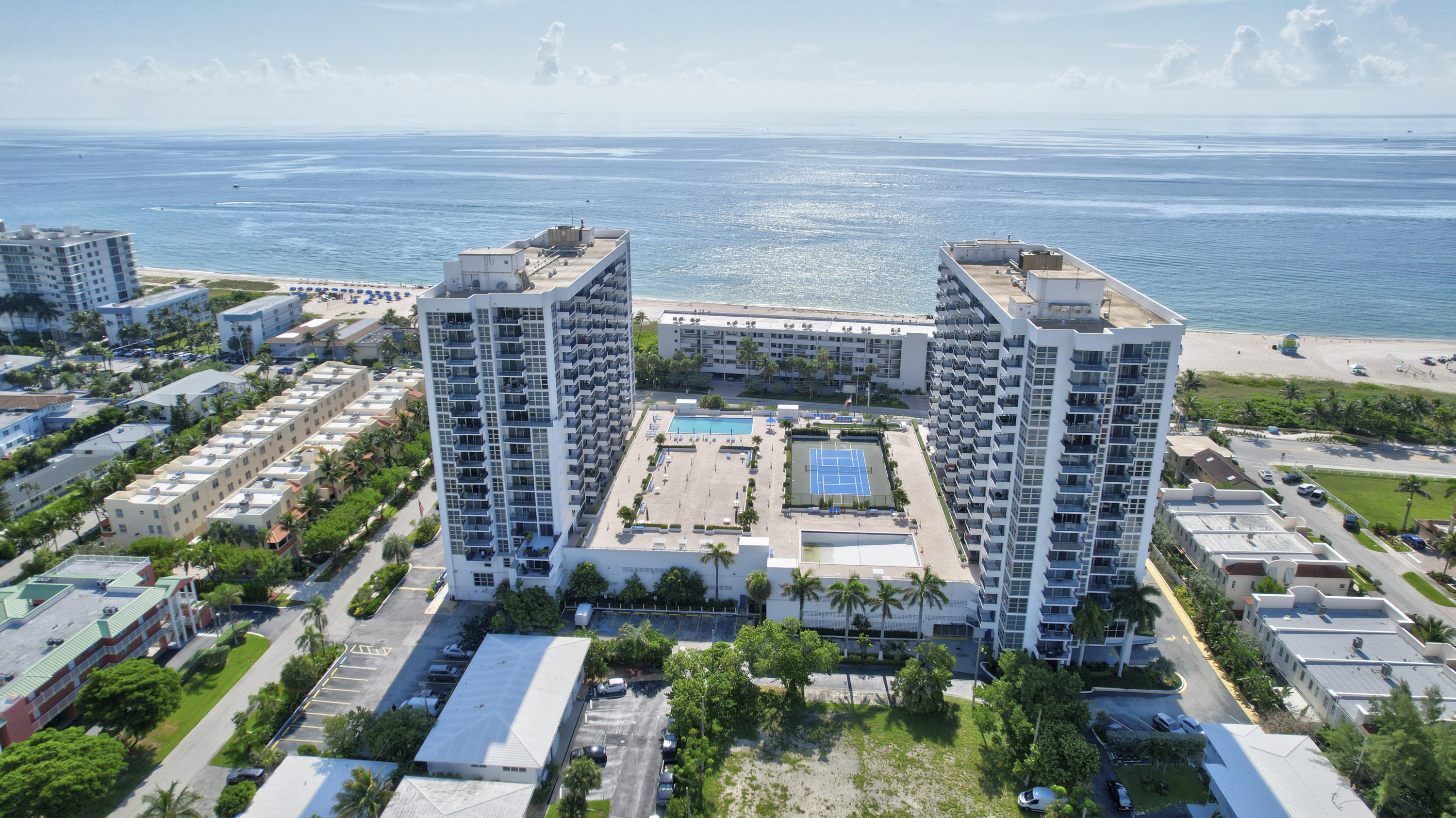 531 North Ocean Boulevard, Unit 710 Pompano Beach, FL 33062 - Photo 27 of 39 a view of a city with tall buildings