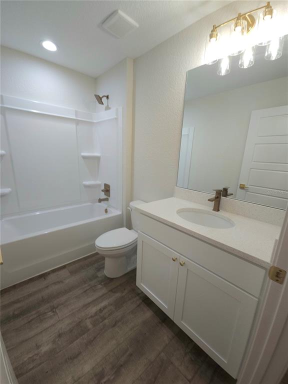 9547 North Sandree Drive Citrus Springs, FL 34434 - Photo 5 of 14 a bathroom with a sink a toilet and shower