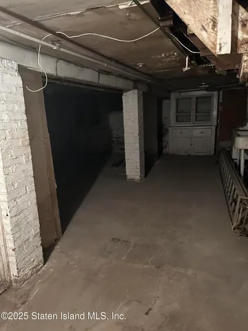 a view of storage and utility room