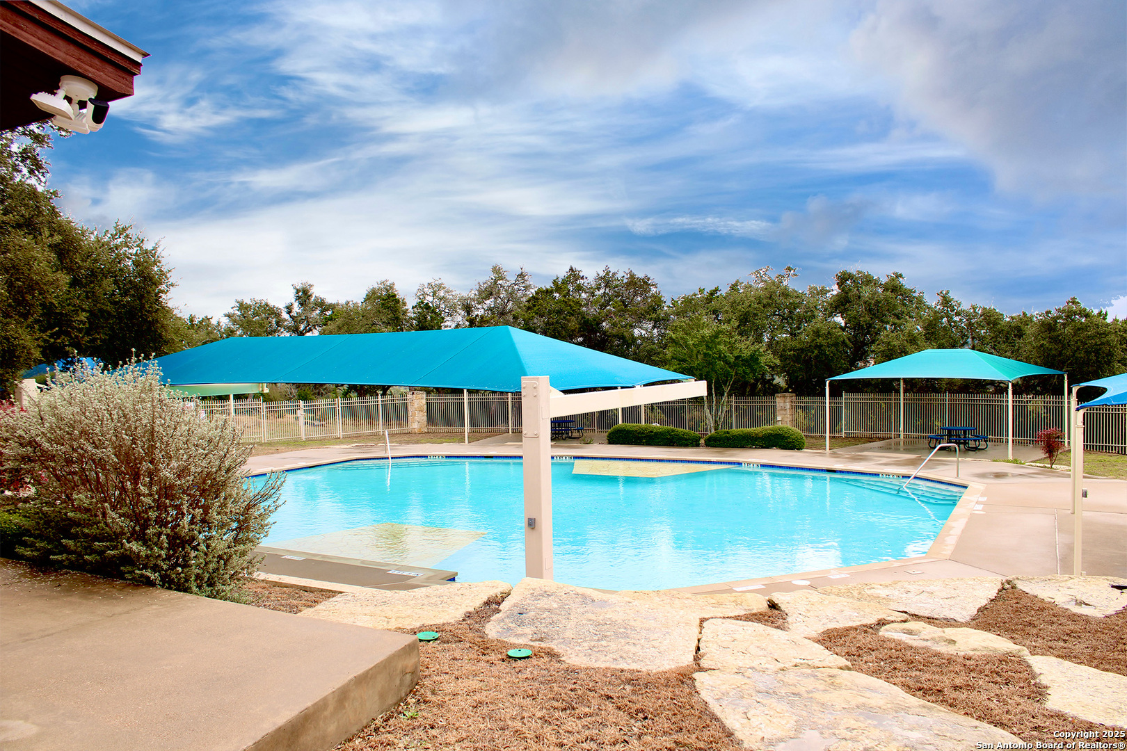 513 Gray Fox Spring Branch, TX 78070 - Photo 18 of 20 an outdoor space with pool and furniture