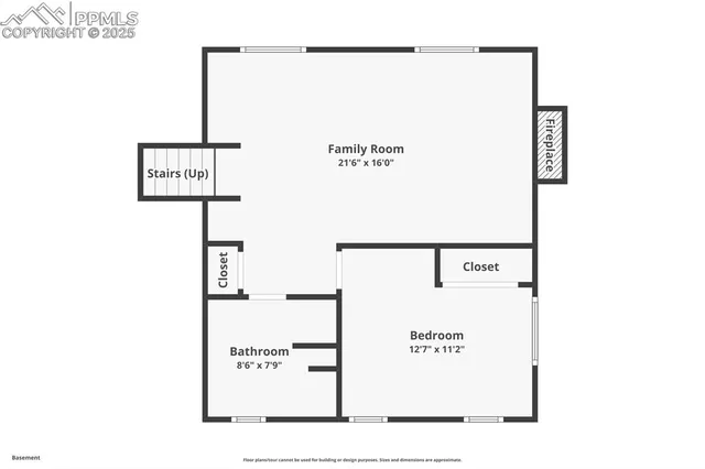 a picture of floor with a white wall and a painting